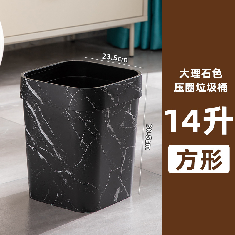 Quadratische Holzmaserung Müll – Compost Bin Countertop Bewertung und Preis