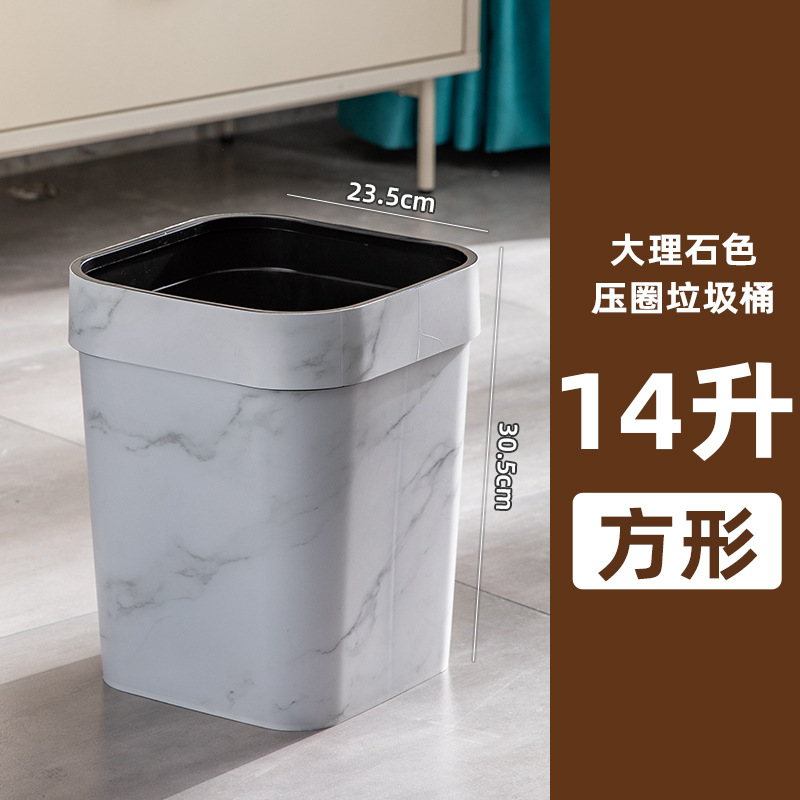 Quadratische Holzmaserung Müll – Compost Bin Countertop Bewertung und Preis